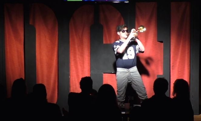 Comedian Danny Neely performs "The 9-7 Shuffle" at the Dallas Comedy House in Deep Ellum.