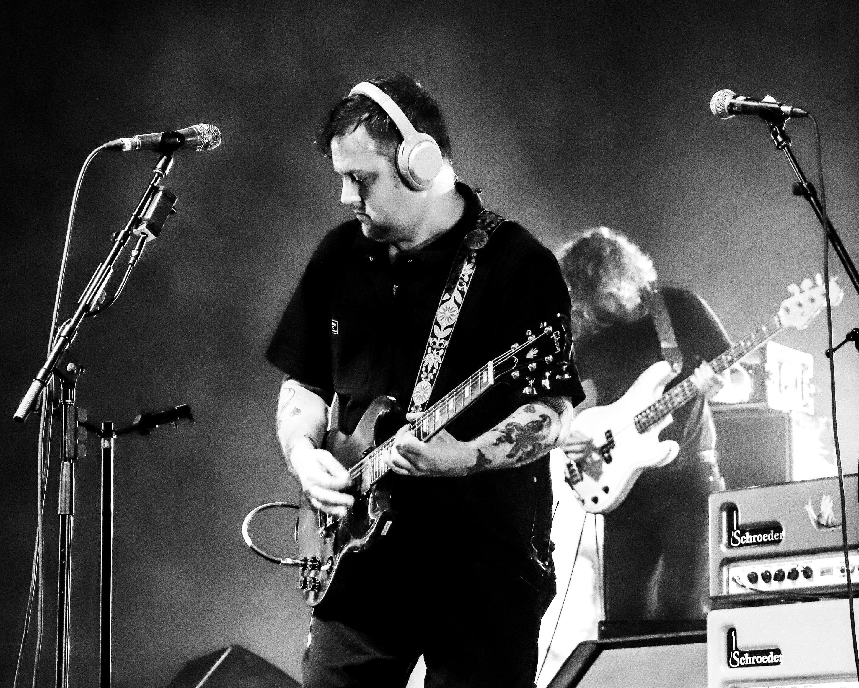 Simon O'Connor of the band Modest Mouse performs on stage at