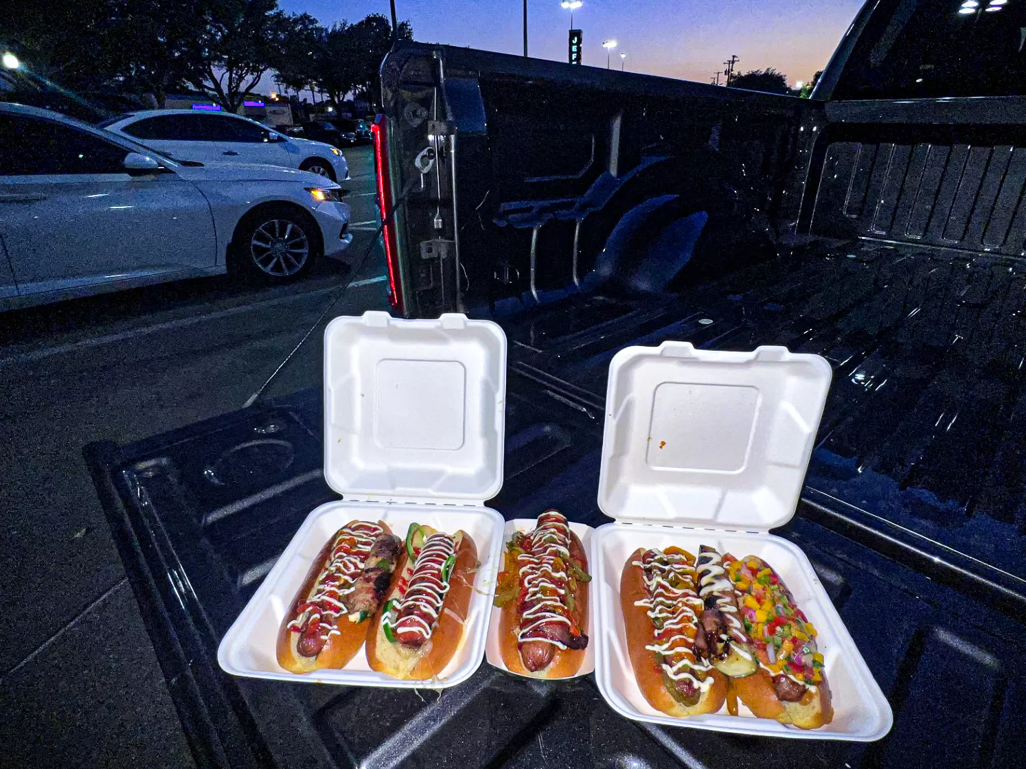 Olidogs High End Hot Dogs at the Low Rider Show in Oak Cliff Dallas Observer