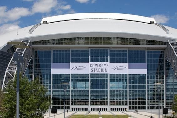 General view of the new Cowboys Stadium, home of the Dallas