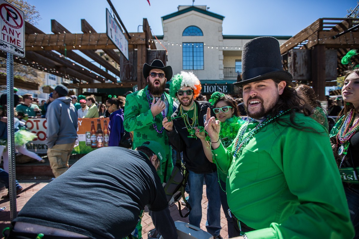 The St. Patrick's Day parade takes over Greenville Avenue Saturday.