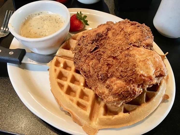 Love Jonathon's chicken and waffles but can't stomach the lengthy brunch-time wait? Head down the street to what used to be Kessler Park Eating House.