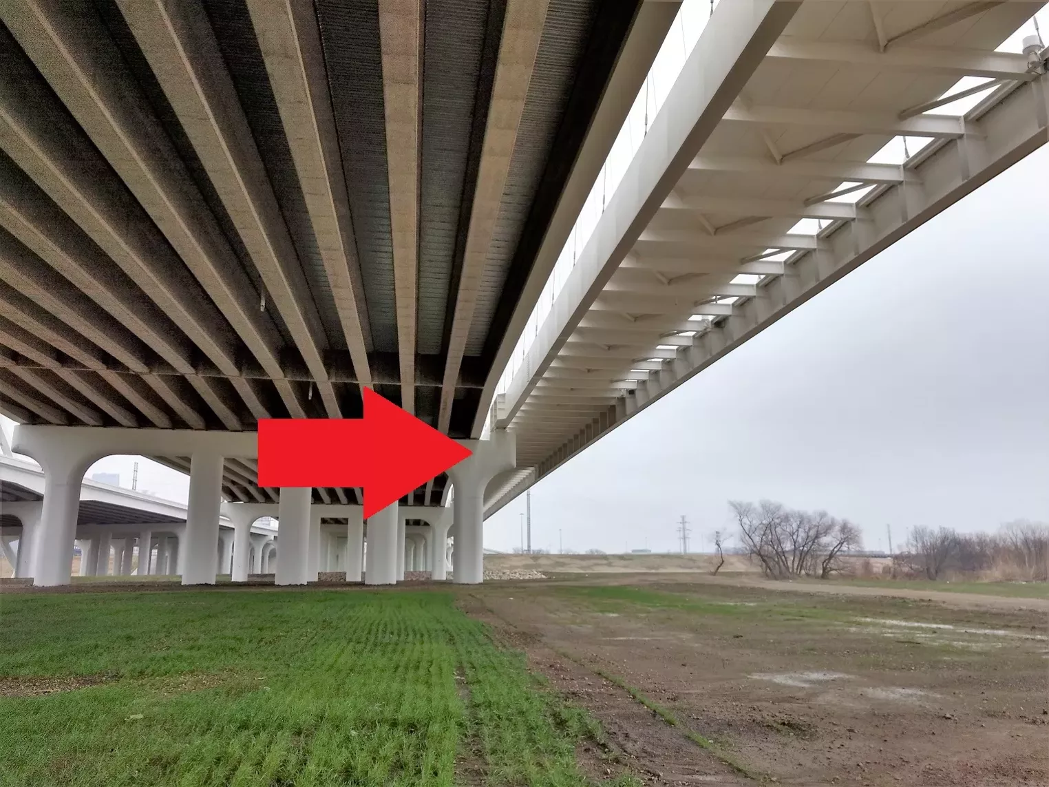Dallas' McDermott Bridge, Not a True Suspension Bridge, Sits on Concrete  Piers, Wobbly Anyway | Dallas Observer