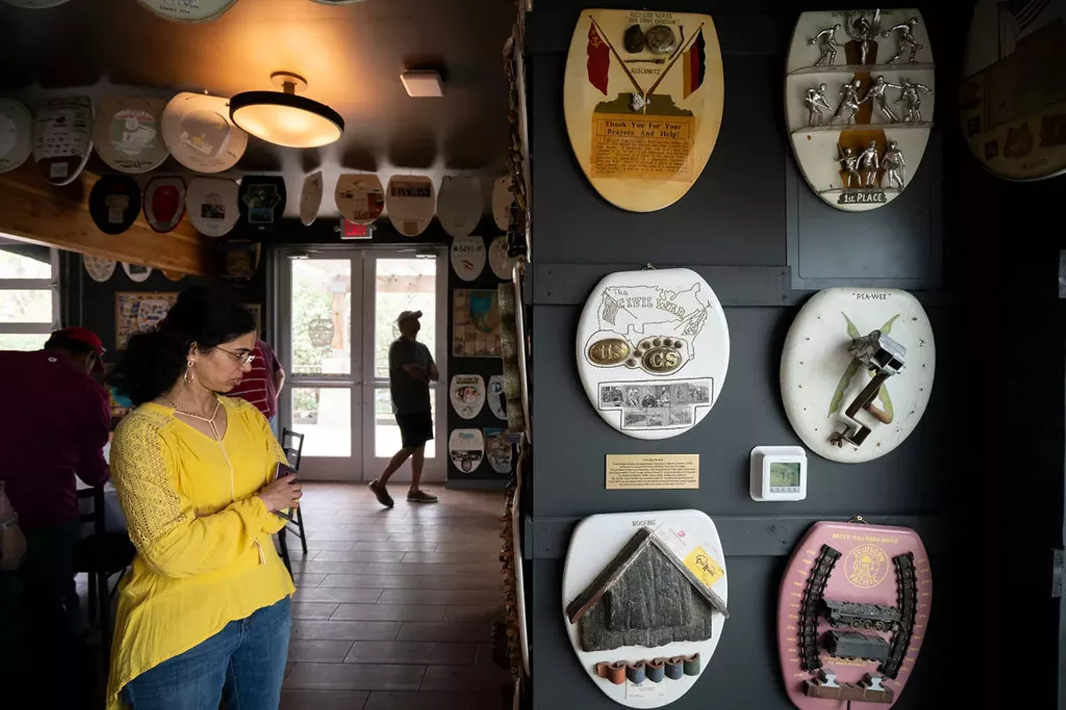 Barney Smith's Toilet Seat Museum Moves to the Colony Dallas Observer