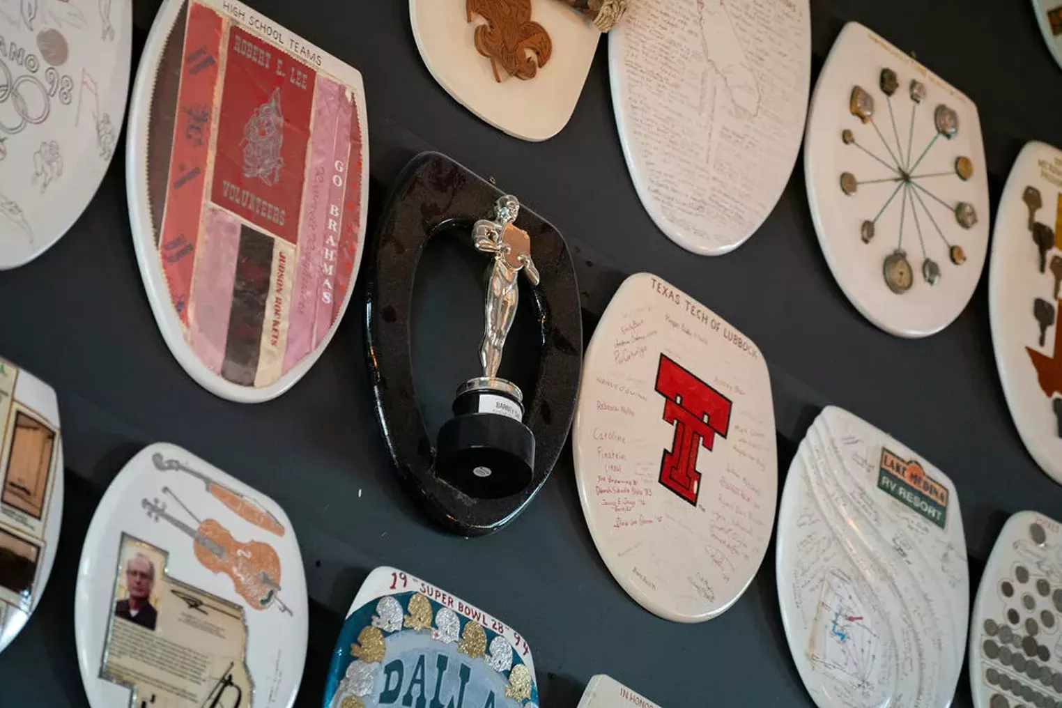 Barney Smith's Toilet Seat Museum Moves to the Colony Dallas Observer