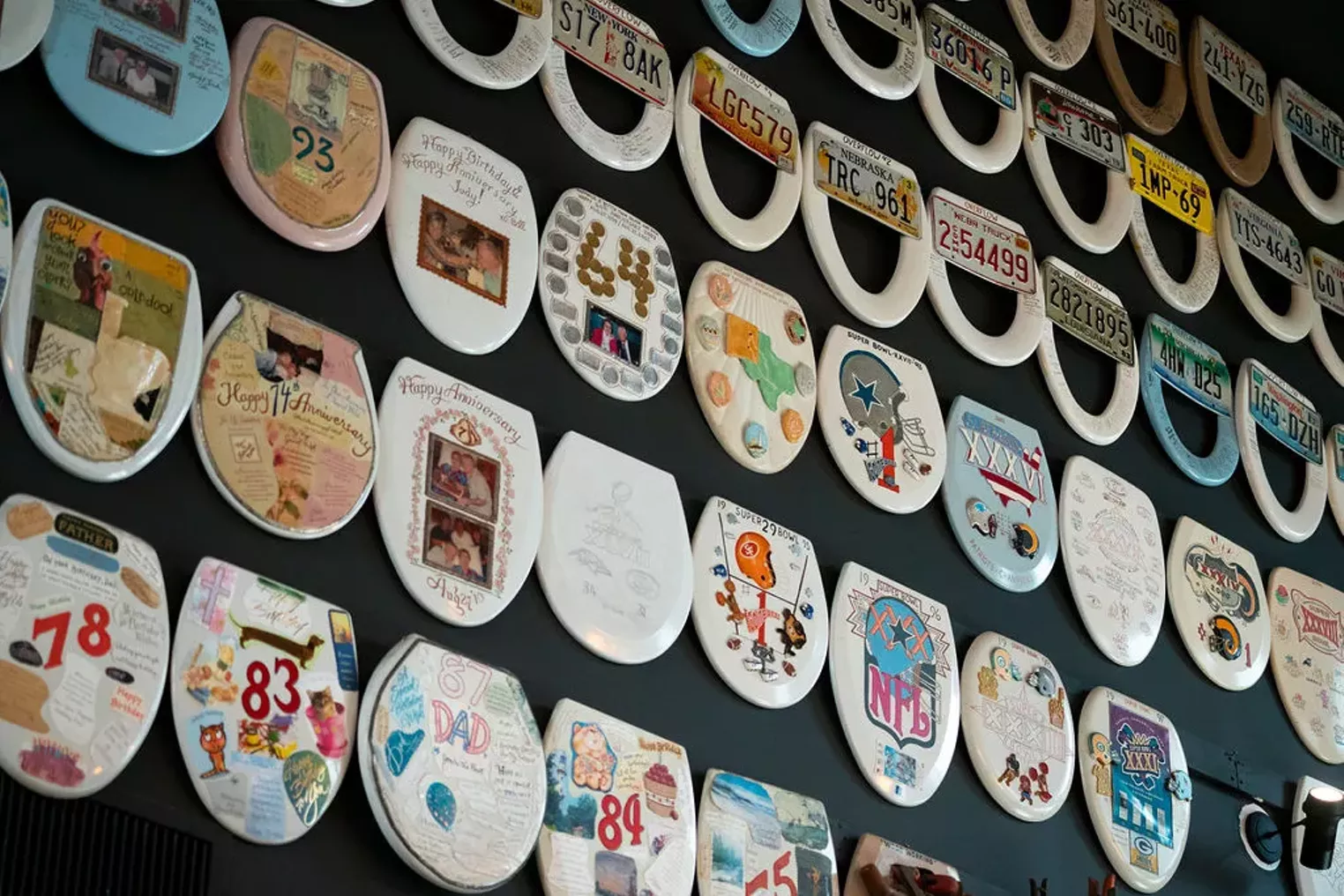 Barney Smith's Toilet Seat Museum Moves to the Colony Dallas Observer