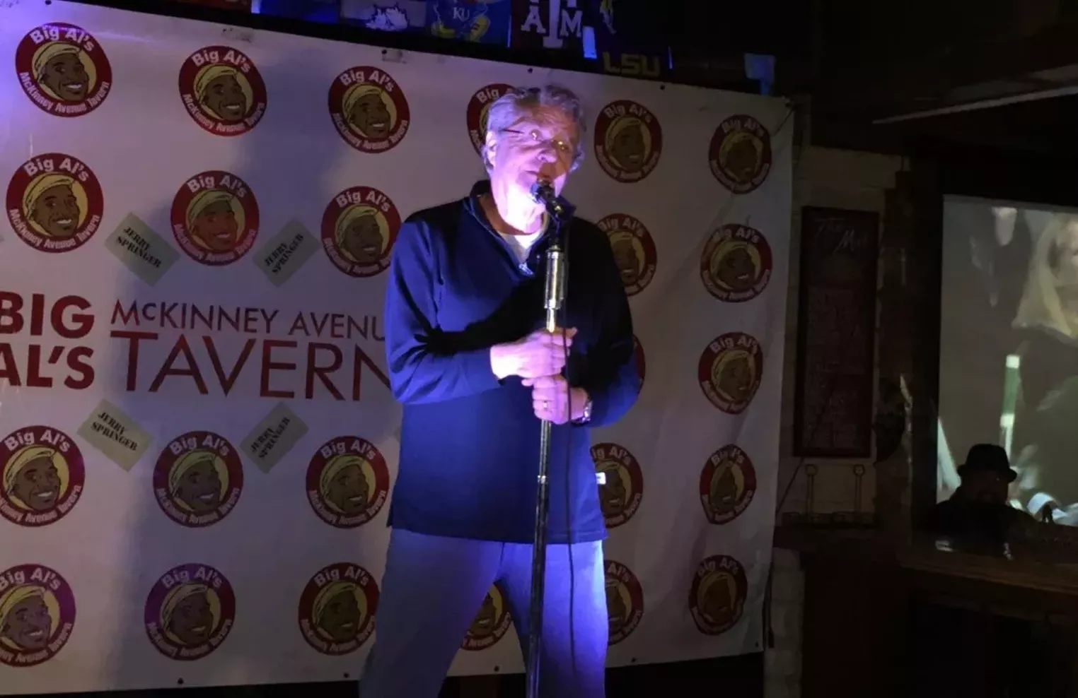 For Years, Jerry Springer Came to Dallas to Host Elvis Karaoke Nights