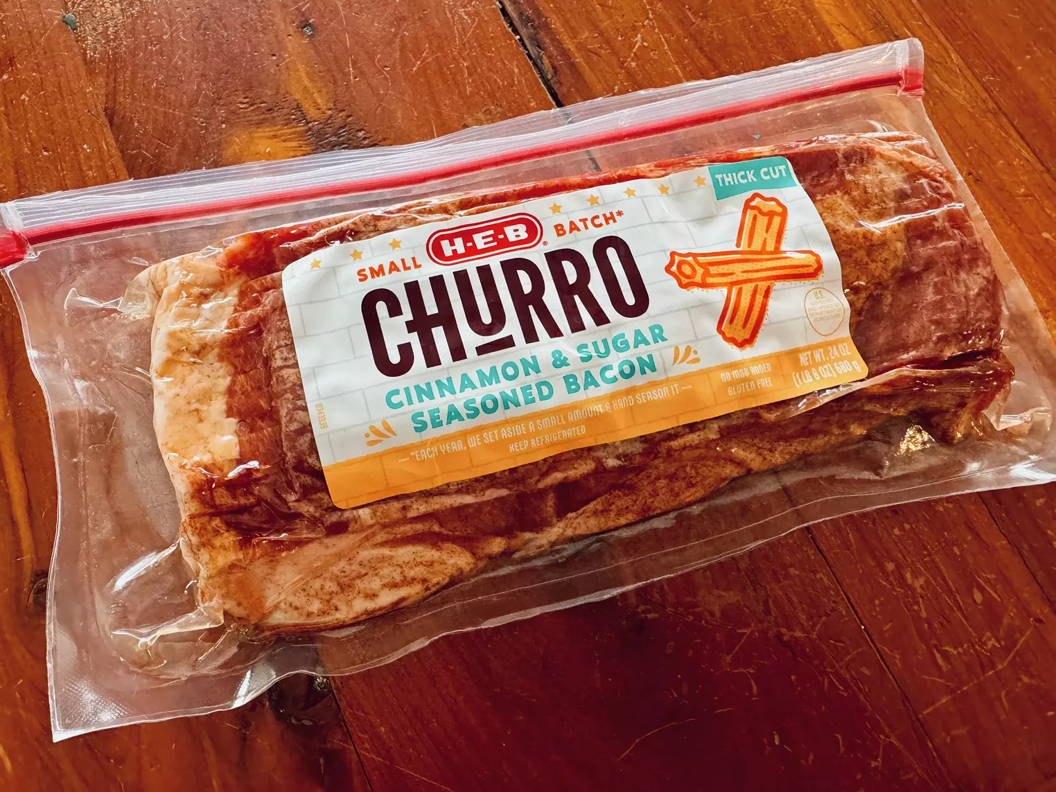 DallasArea HEBs Have Limited Amounts of ChurroFlavored Bacon