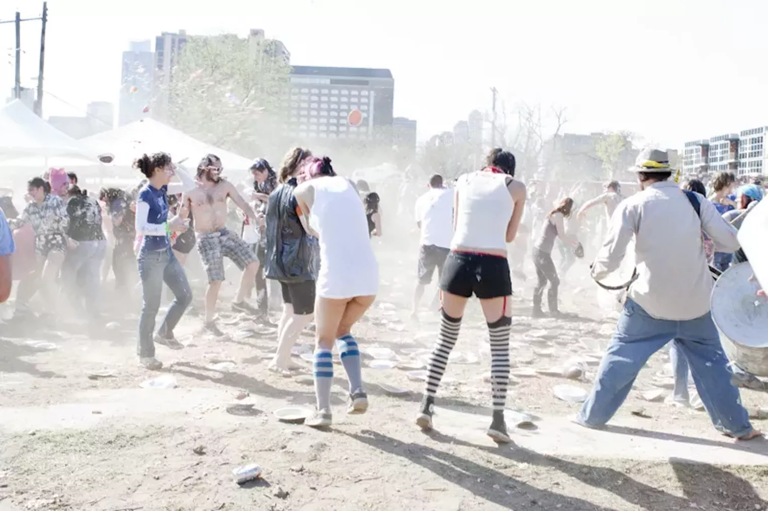 Pie Hard The World's Largest Pie Fight in Austin Dallas Dallas