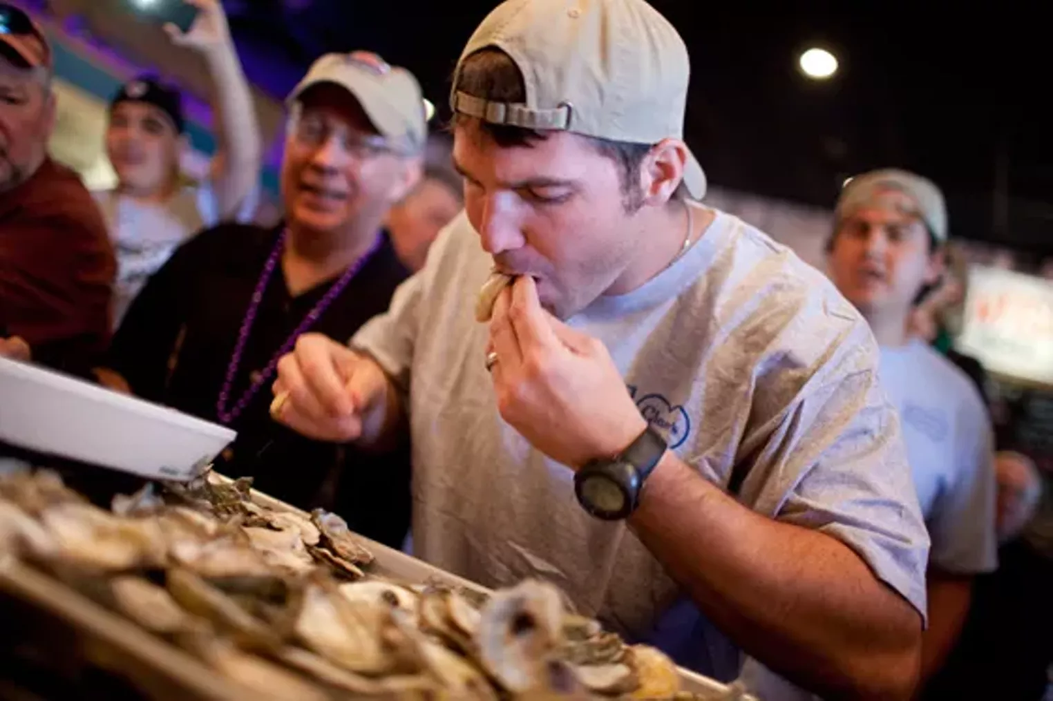 Oyster Eating Contest at Fish City Grill Dallas Dallas Observer