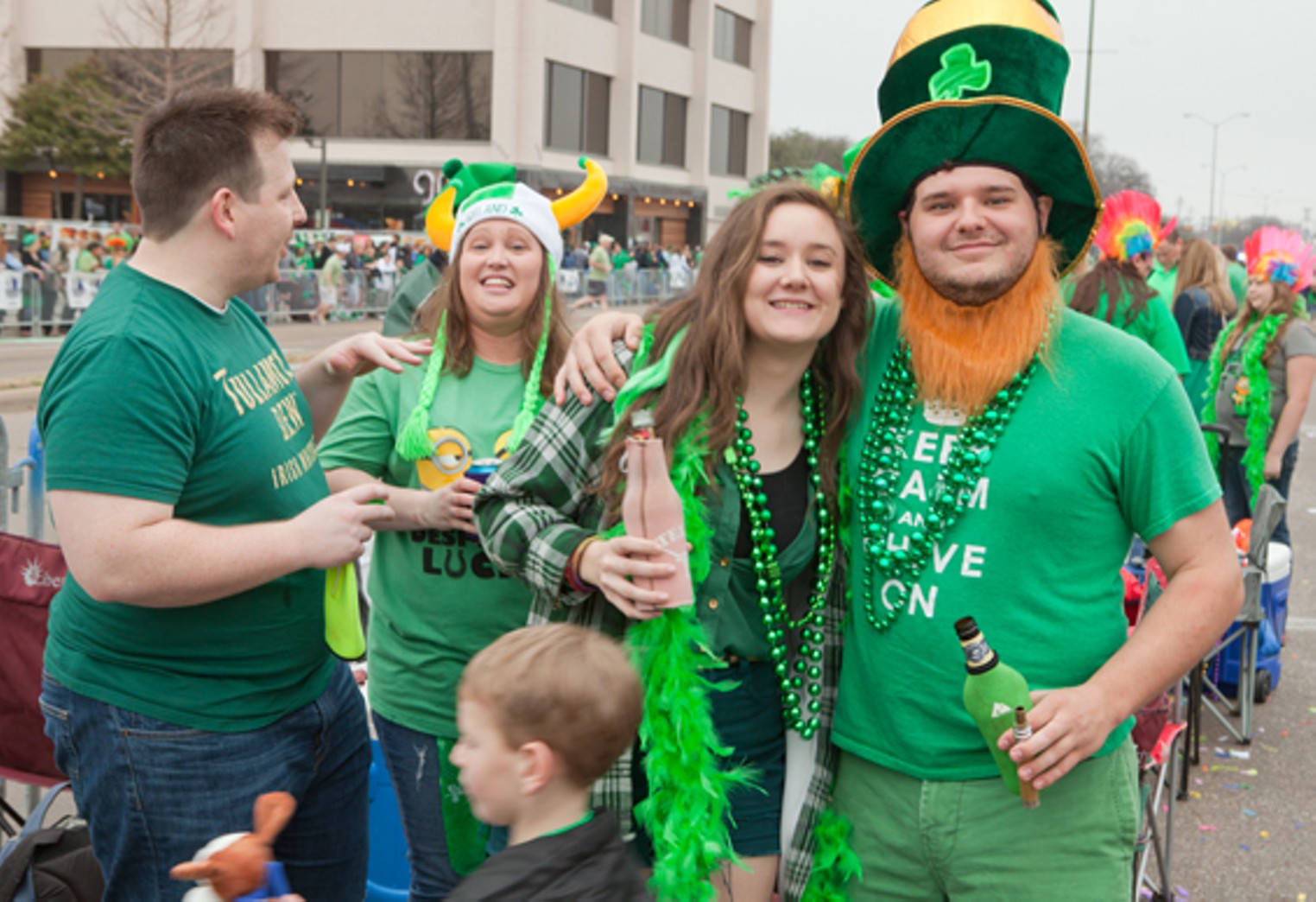 The People of Dallas' Massive St. Patrick's Parade Dallas Dallas