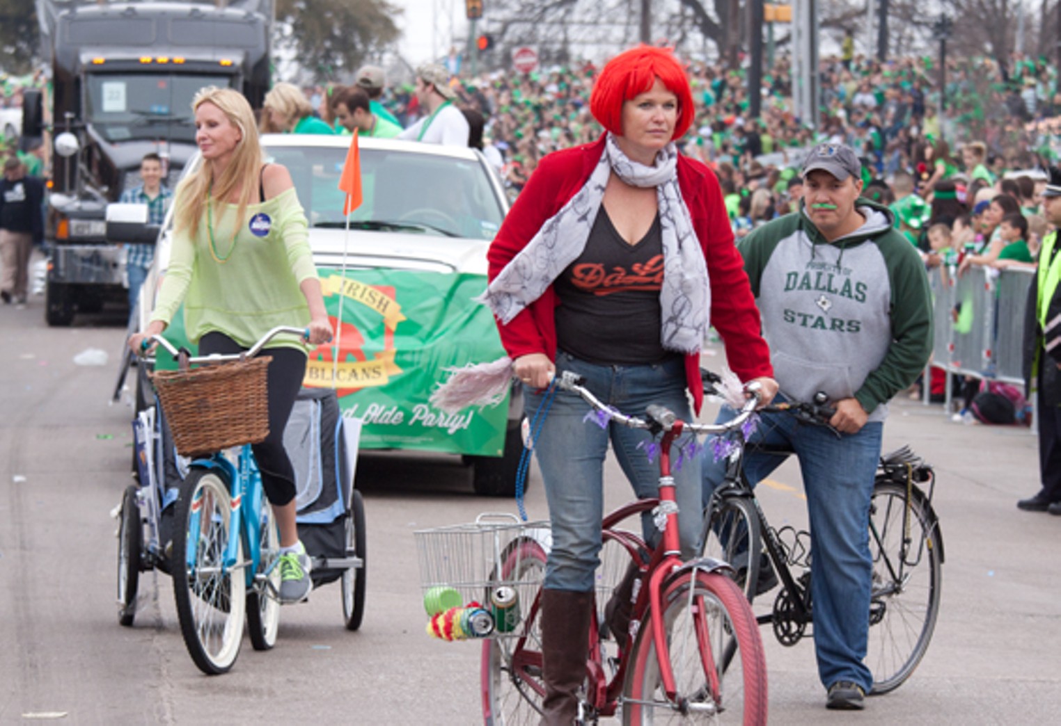 The People of Dallas' Massive St. Patrick's Parade Dallas Dallas