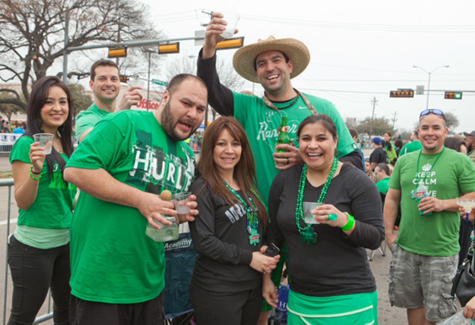 The People of Dallas' Massive St. Patrick's Parade Dallas Dallas