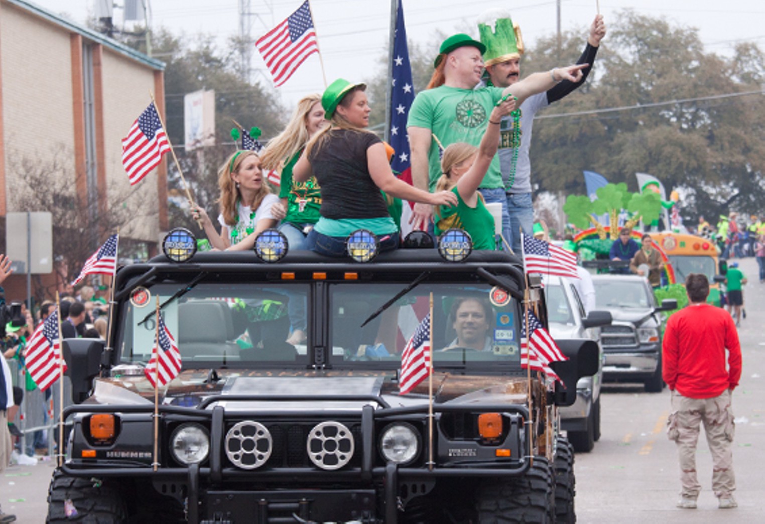 The People of Dallas' Massive St. Patrick's Parade Dallas Dallas