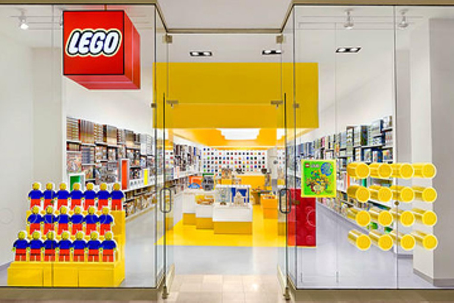 It's time to build at the Lego store in Ross Park Mall