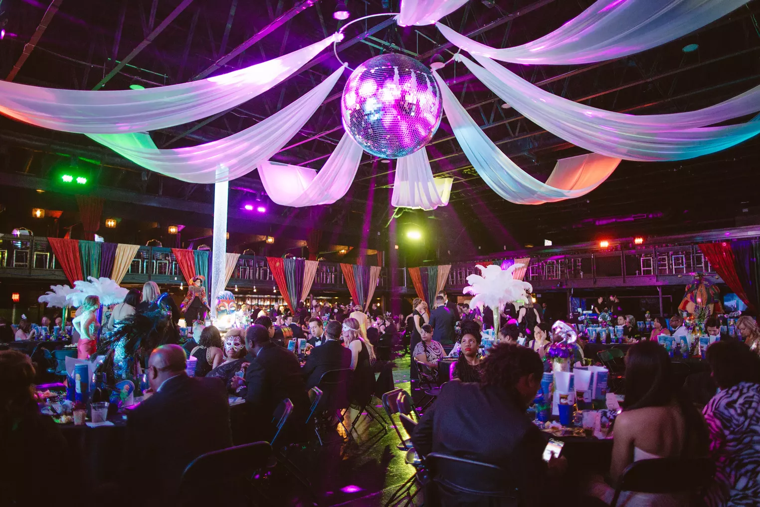 The Glamorous People of the Masquerade Ball at Bomb Factory Dallas