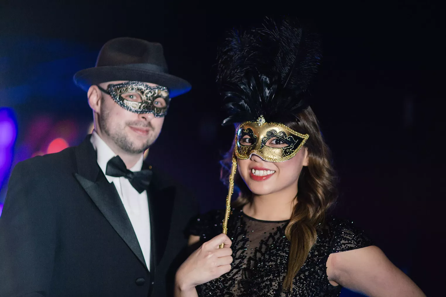 The Glamorous People of the Masquerade Ball at Bomb Factory Dallas