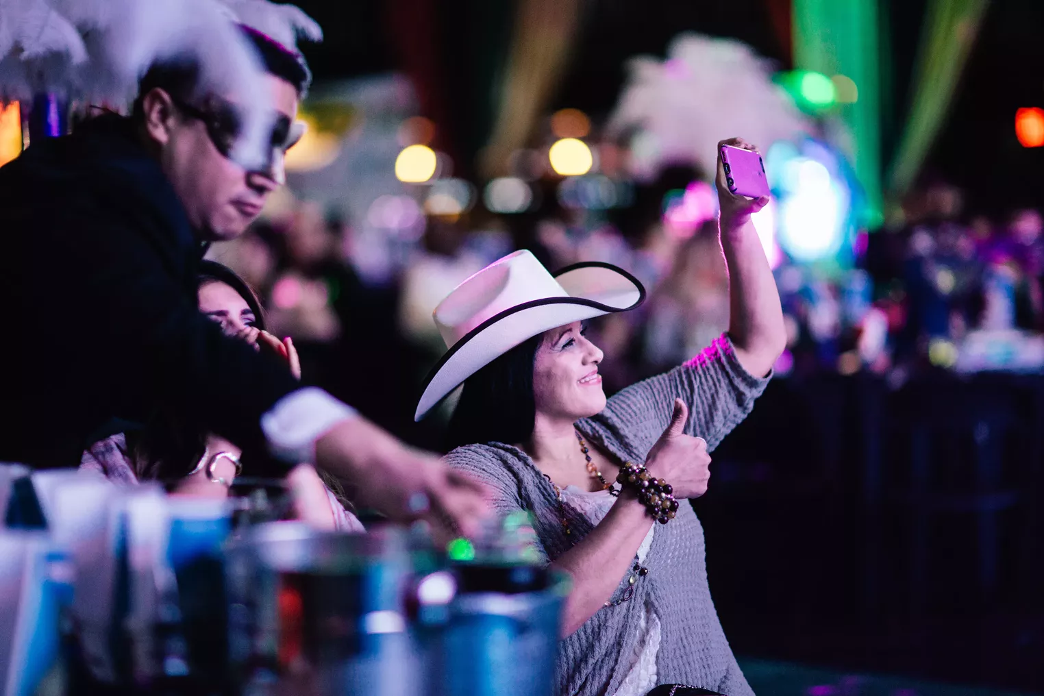 The Glamorous People of the Masquerade Ball at Bomb Factory Dallas