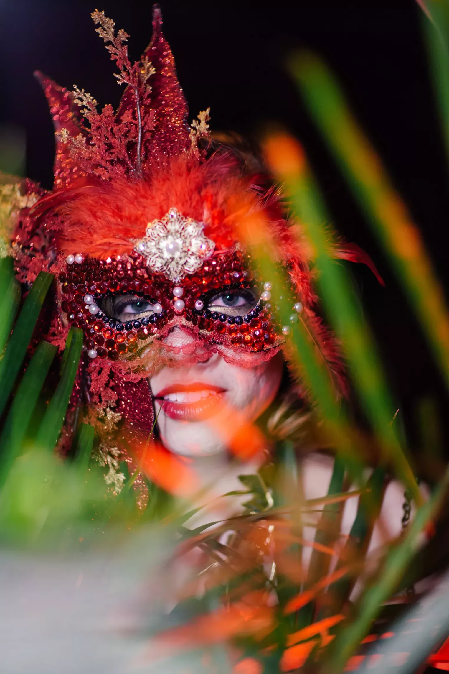 The Glamorous People of the Masquerade Ball at Bomb Factory Dallas