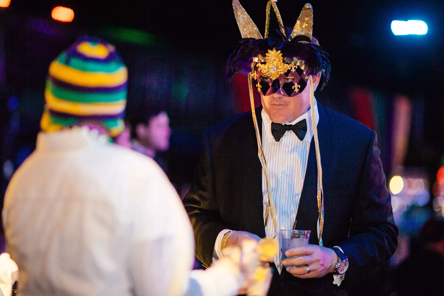 The Glamorous People of the Masquerade Ball at Bomb Factory Dallas