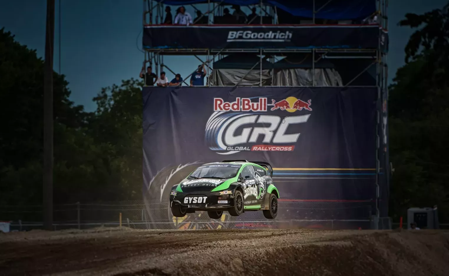 Small Cars Going Really Fast at the Red Bull Global Rallycross Dallas