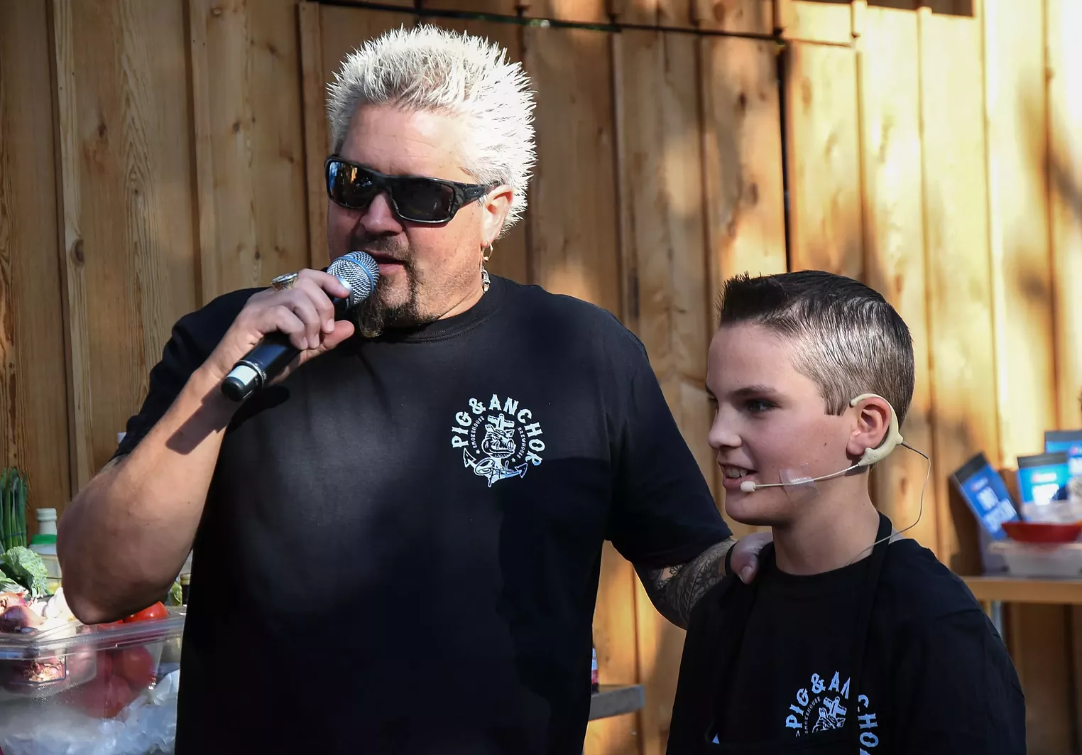 Guy Fieri Brings His BBQ Talent to Kid's Contest at State Fair Dallas