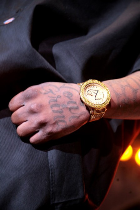 Soulja boy Had The First Iced Out G shock 