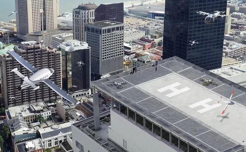 Image: Uber Hypes NASA Involvement With its DFW Flying Taxis, but Don't Start Watching the Skies Yet