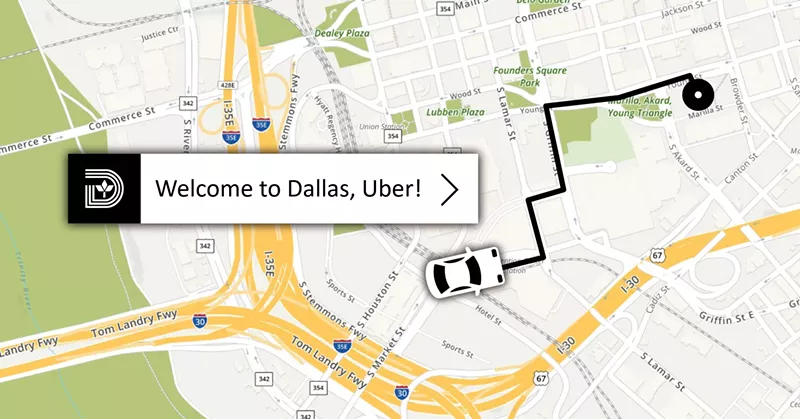 Image: Uber is getting 10 years and $36 million worth of incentives to move into Deep Ellum.