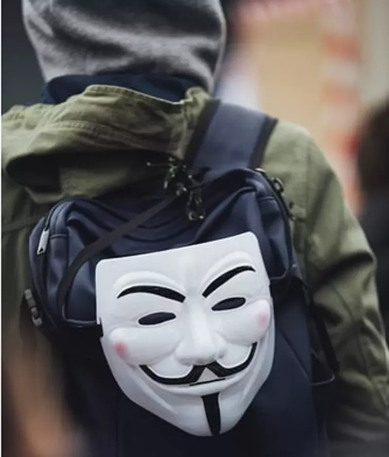 Image: It's easy to feel personally or politically pressured to take our masks off.