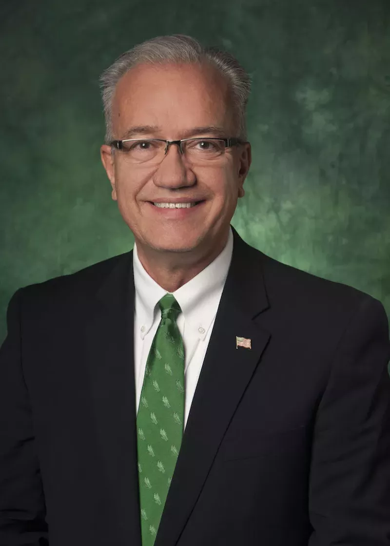 Image: John Richmond took over as the Dean of the College of Music at the University of North Texas last May.