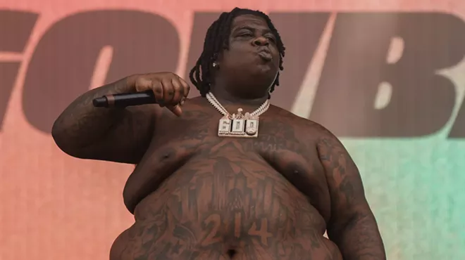 Man performing on stage