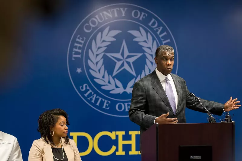 Image: Zach Thompson was hired as director of Dallas County Health and Human Services in 2003.
