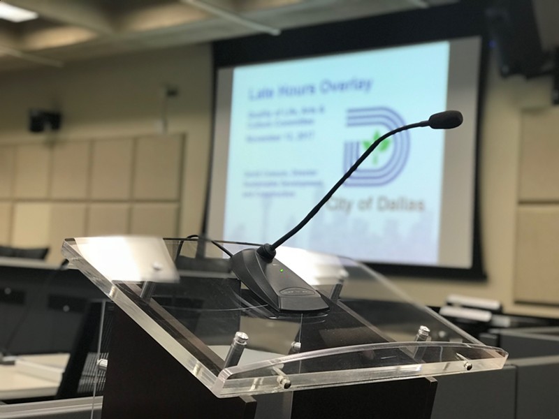 At a Quality of Life Committee briefing Monday, several Dallas City Council members voted against bringing a late-hours overlay to a vote before the full council. But this battle isn't over, city officials say.
