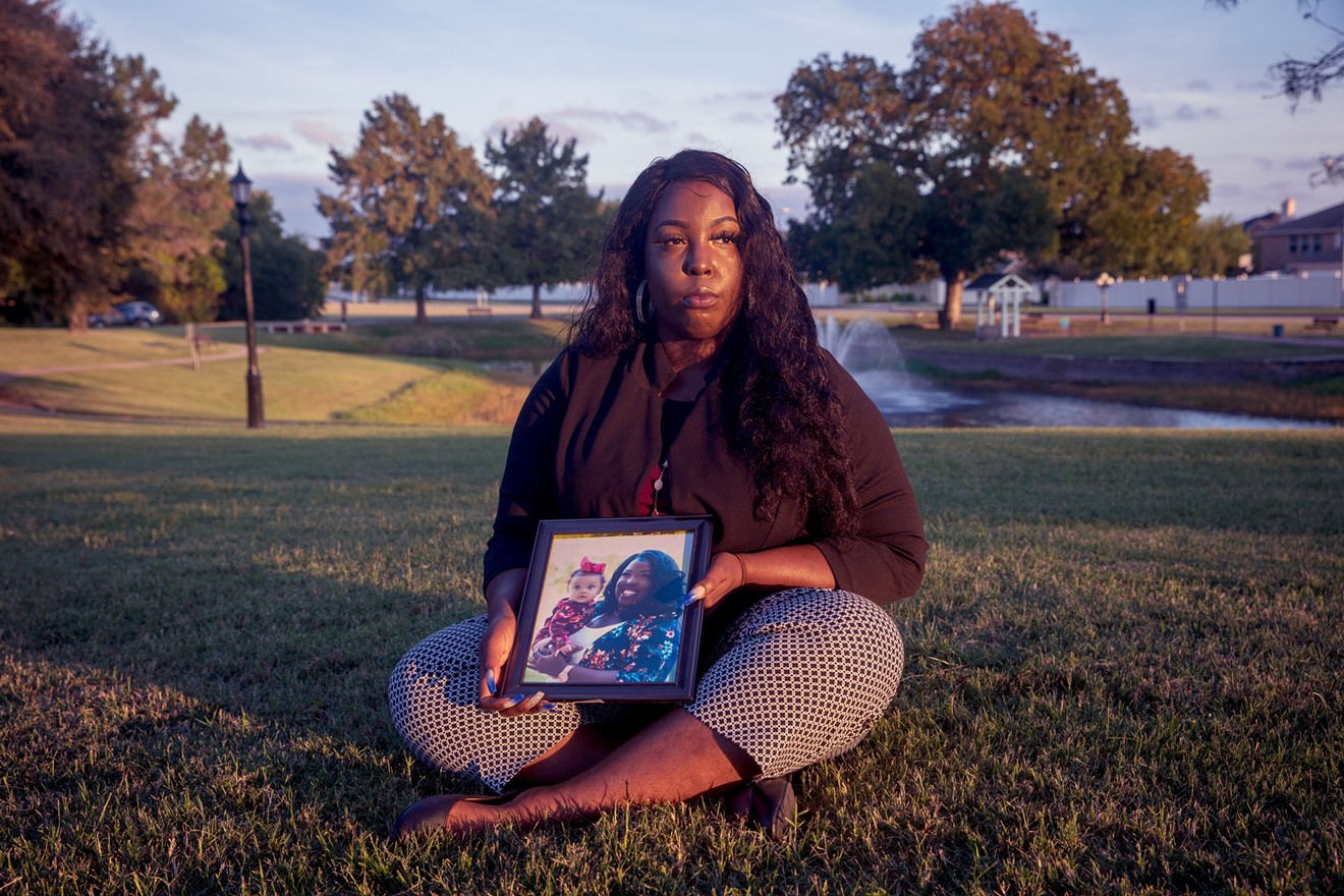 Brianna Baucum says UTA's campus police have targeted and harassed her.