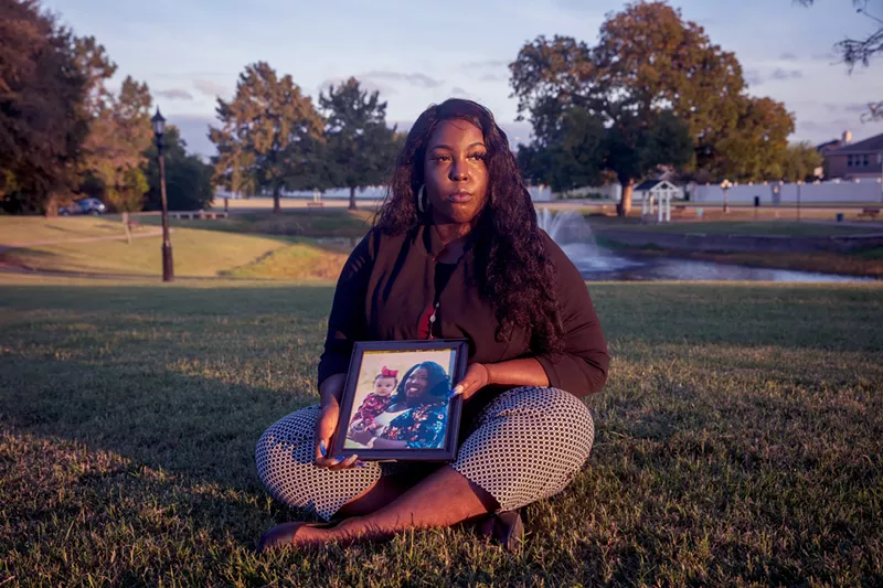 Image: Brianna Baucum says UTA's campus police have targeted and harassed her.