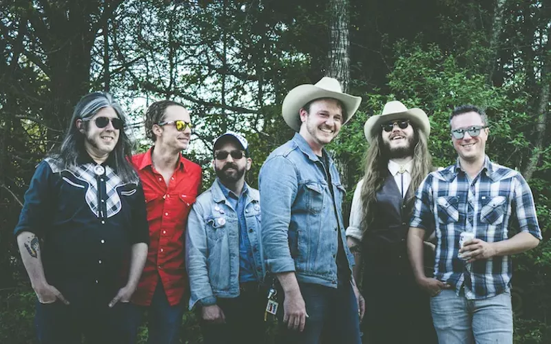Image: Vandoliers from left: Guyton Sanders, Dustin Fleming, Cory Graves, Josh Fleming, Travis Curry, Mark Moncrieff.