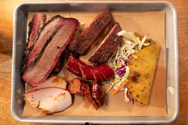 Image: Vaquero's barbecue classics are strong contenders for the area's best.