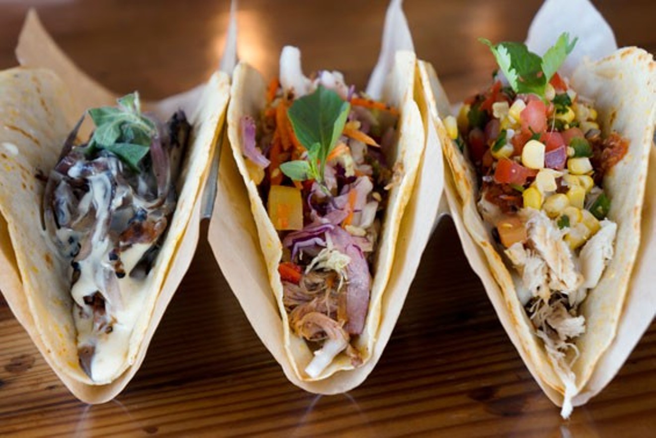Velvet Taco opened its new location in Preston Forest Village on Monday.