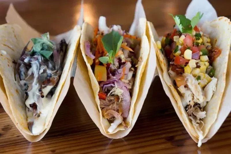 Image: Velvet Taco opened its new location in Preston Forest Village on Monday.