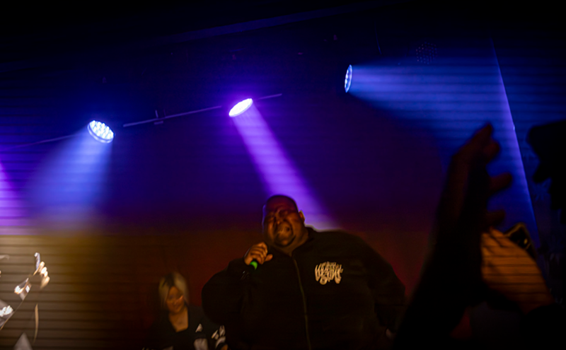Image: Viral Rapper Dave Blunts Got Stuck in an Elevator and Still Made His First Dallas Show