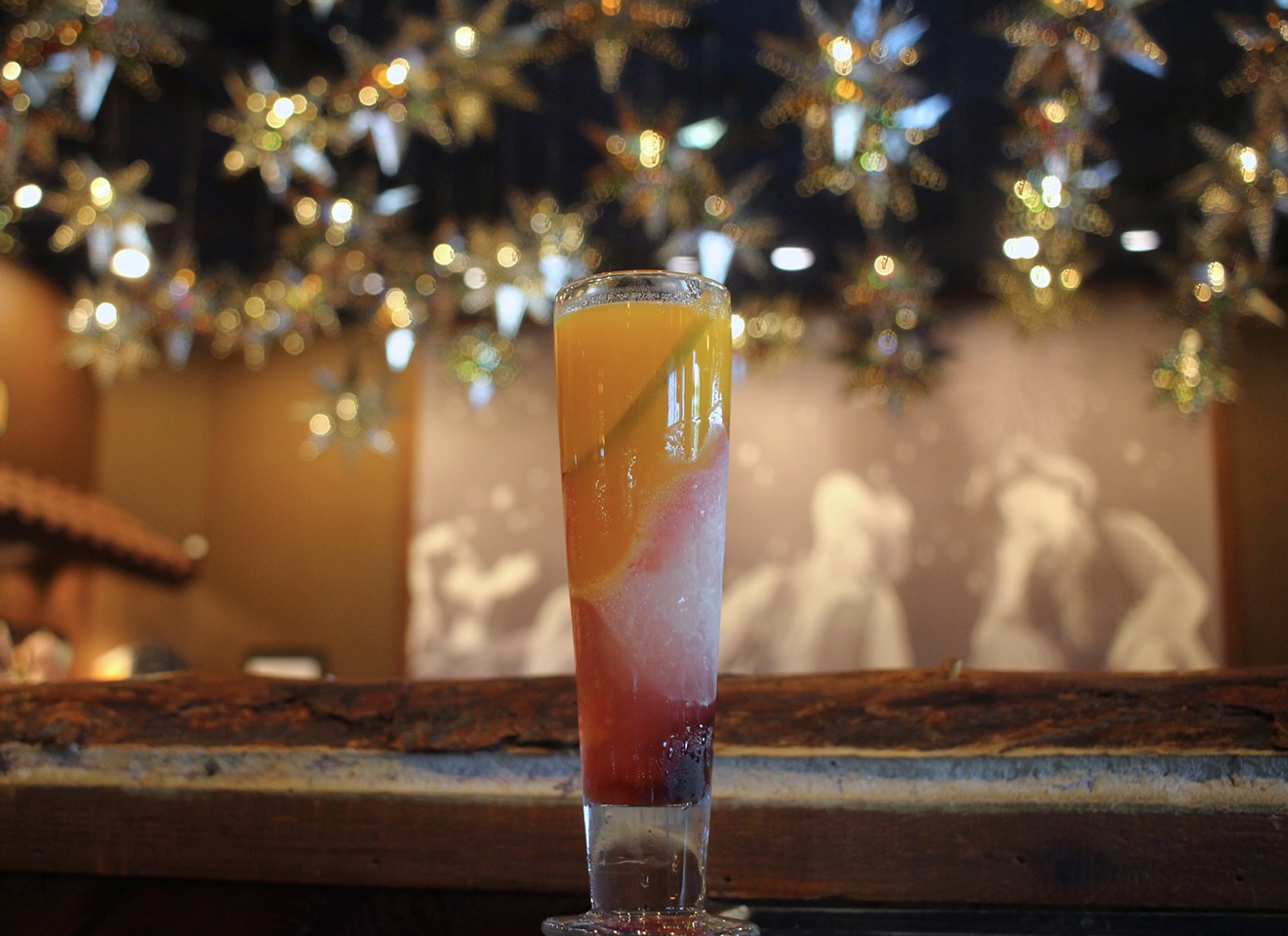 The Frozen Sunburst at Mariano's Hacienda will dim the lights with frozen sangria and tequila-infused strawberry and mango purees.