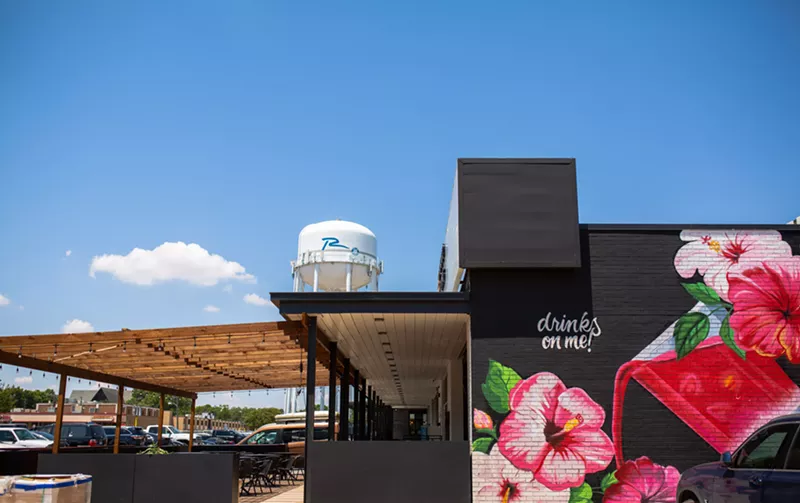 Image: A mural on the side of Lockwood Distilling makes for a good photo op.