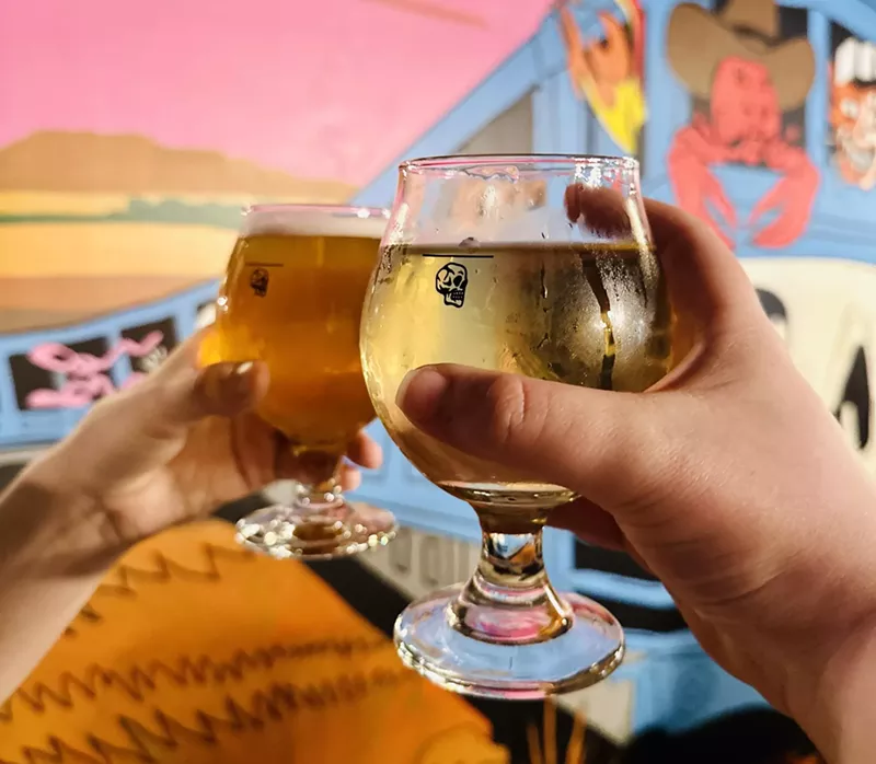 Image: Strawberry Lager and Watermelon Lemonade Seltzer at Voodoo Brewing Co. in Plano