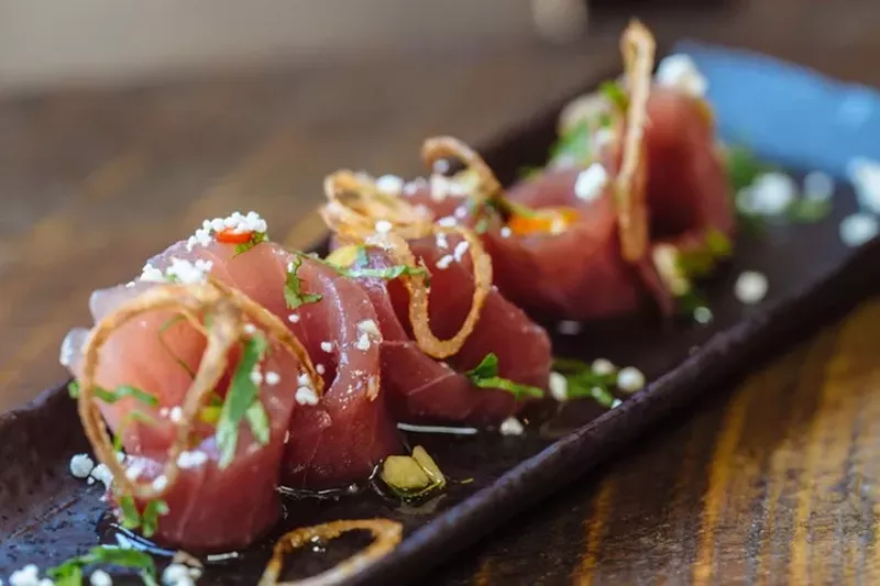 Image: Can't decide between ramen and sushi? At Piranha Killer Ramen, you won't have to.