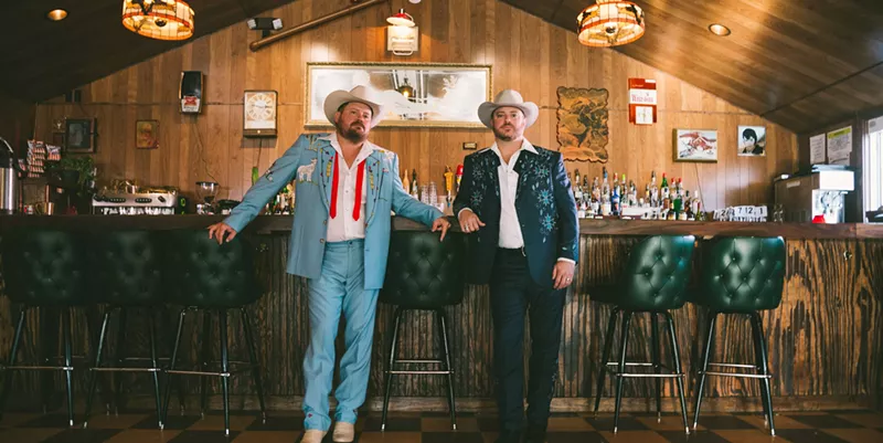 Image: Wade Bowen and Randy Rogers miss the road, but they're also learning to love household chores.