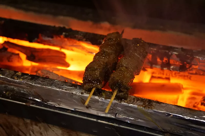 Image: Starting this weekend, you can get grilled skewers outside in Deep Ellum late into the night.