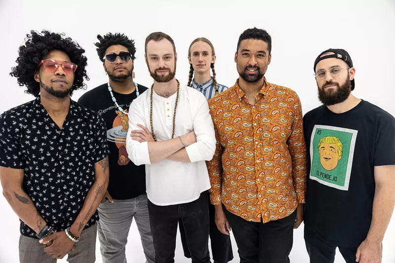 Image: Wasafiri, from left: Marcus Jones, Kwinton Gray, Max Gerl, Ethan Ditthardt, Matthew Babineaux and Nick Rothouse.