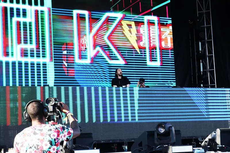 Image: Steve Aoki says these days, it's essential to play festivals if you want to be popular on the radio.