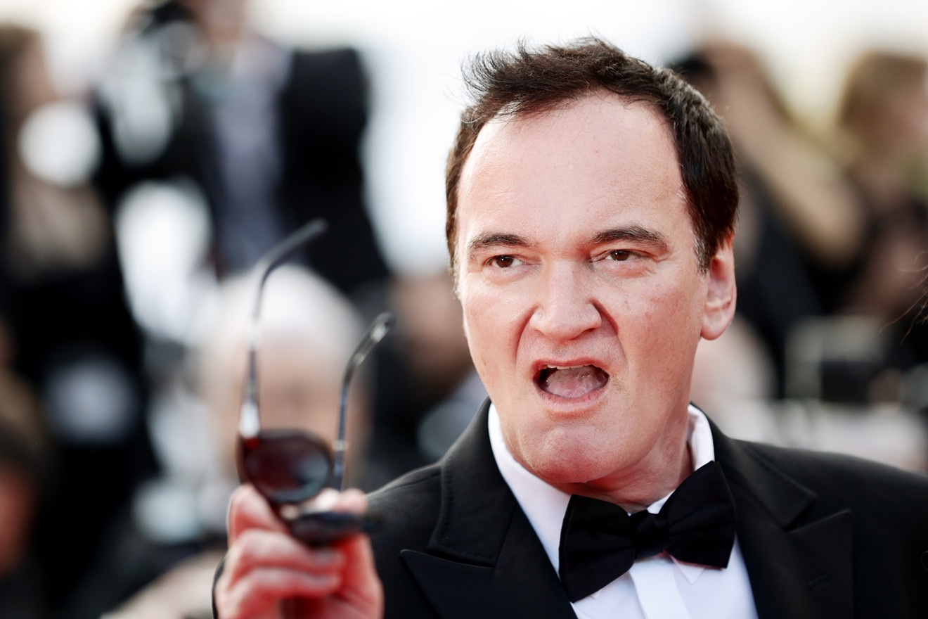Quentin Tarantino loves the F-word. No, not "feet," though he loves that too.